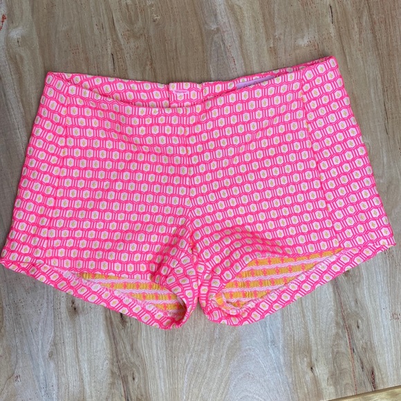 Lilly Pulitzer Pants - Lilly Pulitzer Liza Shorts Geo Jacquard Size 00